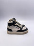 Kipling Arie 1A basketbal sneaker zwart wit